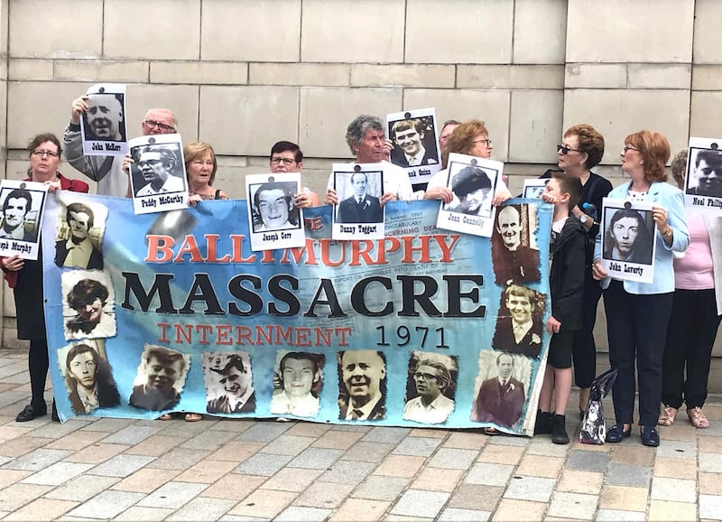 Ballymurphy protesters