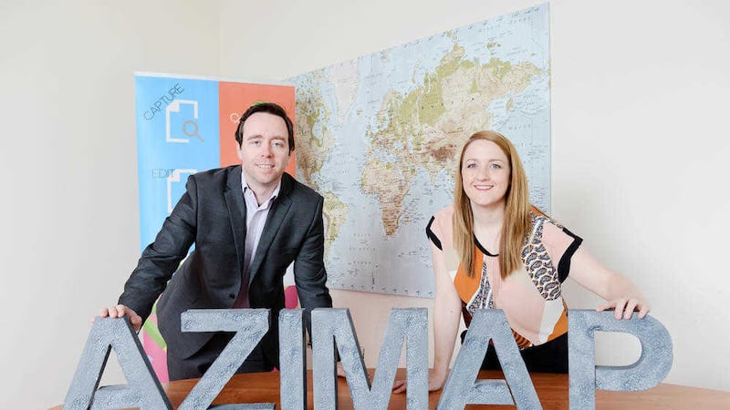 Azimap has been developed by husband and wife team David and Ciara McQuillan 