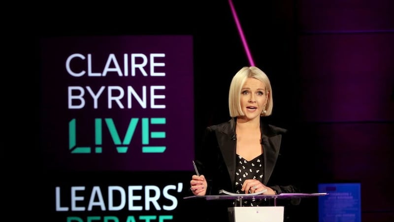 RTE presenter Claire Byrne said her fee with the national broadcaster has fallen since she stopped hosting her weekly current affairs television programme (PA)