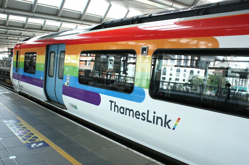 Additional services will run during Pride weekend (Govia Thameslink Railway/PA)