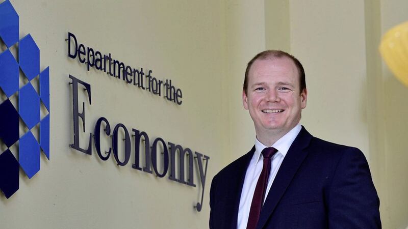 New economy minister, Gordon Lyons. 