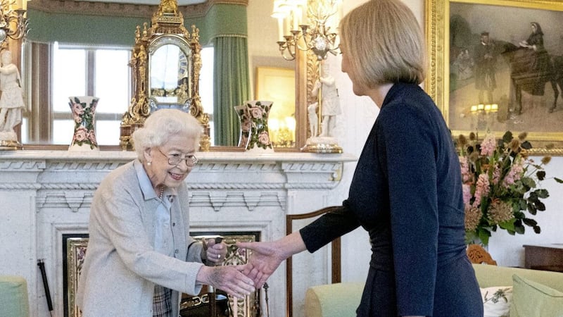 Queen Elizabeth in her final picture this week welcomes new British Prime Minister Liz Truss at Balmoral 