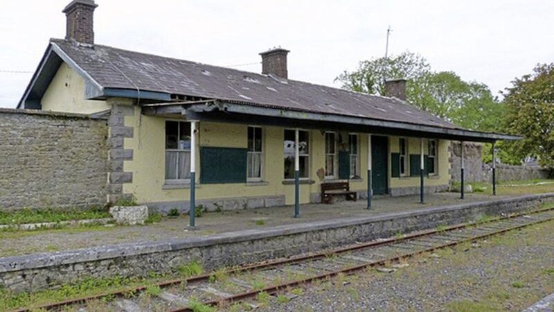 Ballyglunin Railway Station in Co Galway has fallen into a state of disrepair 