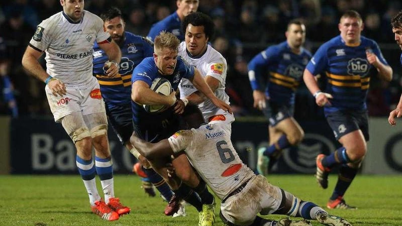 Luke Fitzgerald returns to the Leinster team for their top-of-the-table clash with provincial rivals Connacht on Saturday <br />Picture by PA