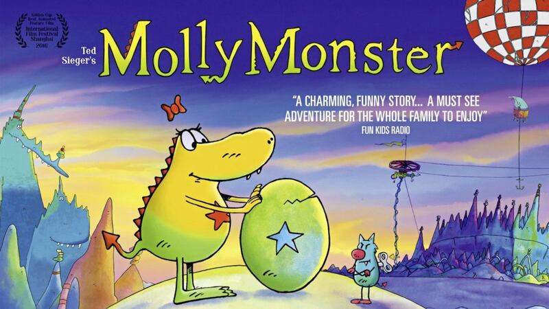 Already a household name in Germany, Molly Monster is animated by Irish cartoonist John Chambers 