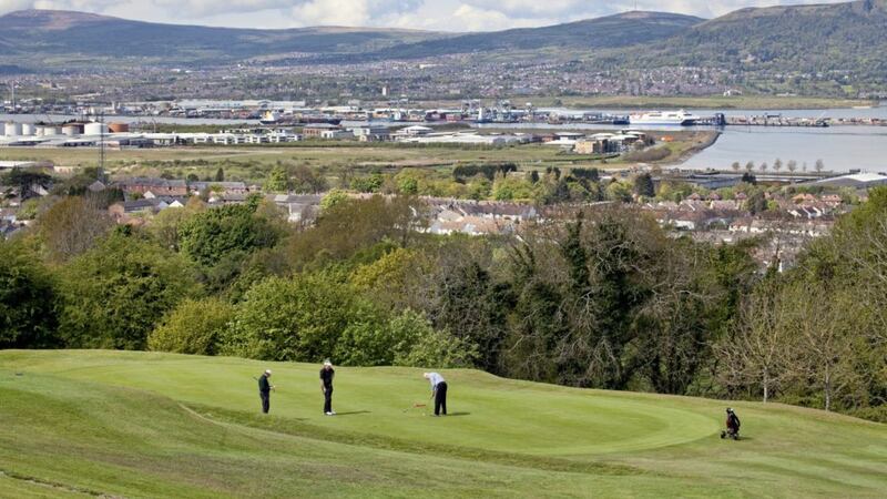 Golf courses have been closed during the north&#39;s six-week lockdown 