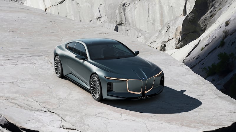 The new Vision Alpina uses a V8 engine
