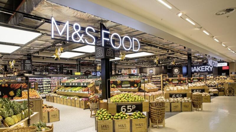 The new M&amp;S food hall at Abbeycentre 