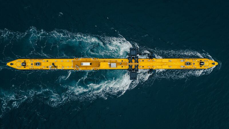 Orbital Marine Power said it had completed operational finance for its first O2 tidal turbine device.
