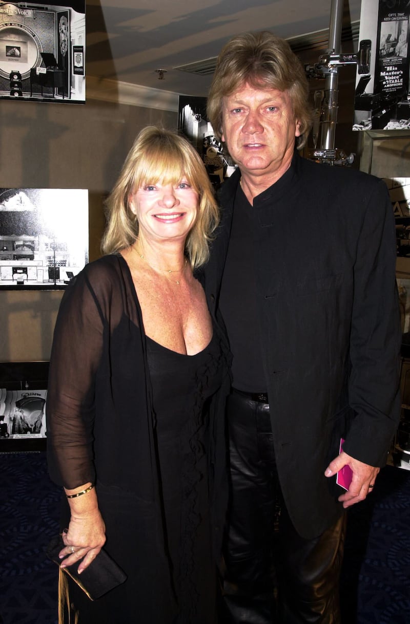 Moody Blues singer John Lodge and wife