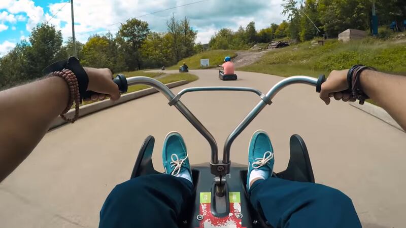The Skyline Luge at Mont Tremblant is possibly the most enjoyable way to descend a mountain yet.