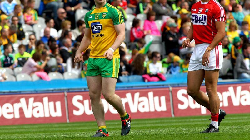 Donegal's Patrick McBrearty during Saturday's All-Ireland Qualifier against Cork at Croke Park<br />Picture by Seamus Loughran &nbsp;