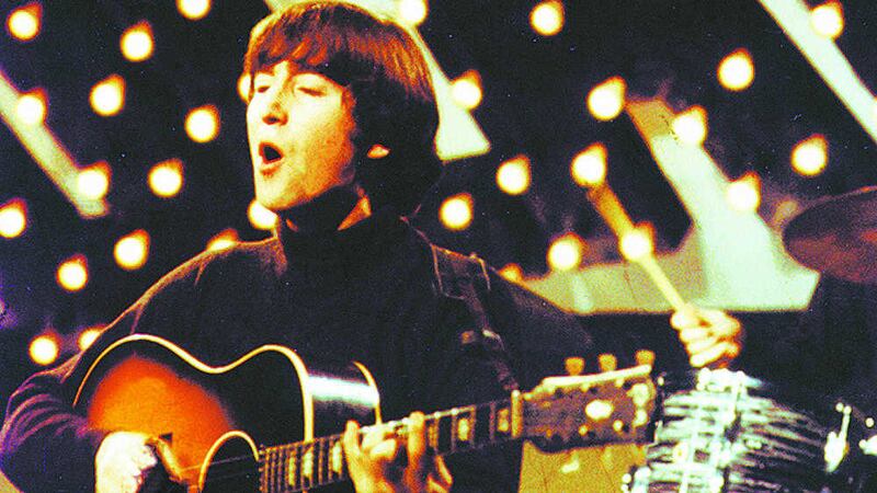 John Lennon&nbsp; used the guitar to record and write Love Me Do, I Want to Hold Your Hand and other Beatles songs