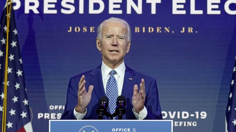 Joe Biden said his forthcoming administration did &#39;not want a guarded border&#39;. Picture by AP Photo/Carolyn Kaster  