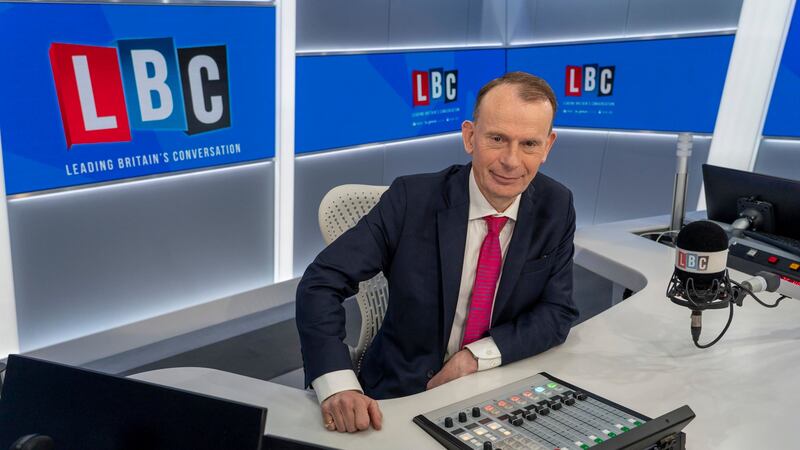 The journalist and broadcaster said he was looking forward to doing ‘fast-paced, very regular political journalism on LBC with no filter’.