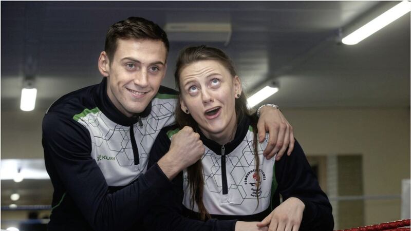 Aidan and Michaela Walsh will make history when they become the first brother and sister to box at the Commonwealth Games. Picture by Hugh Russell 