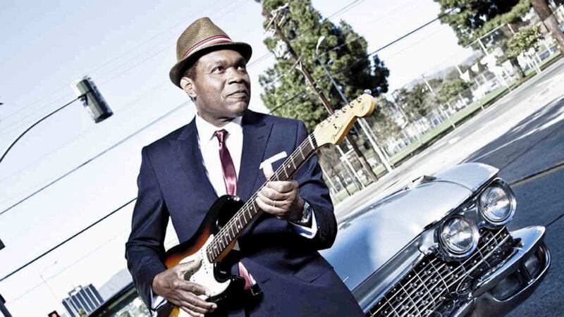 Robert Cray plays the Cathedral Quarter Arts Festival Marquee in Belfast on April 27 