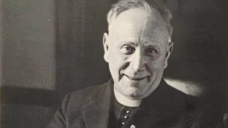 Fr John Hayes, pictured in the 1940s. The Limerick priest founded Muintir na T&iacute;re, which played a significant role in shaping rural Ireland. He made determined efforts to bring the movement to Northern Ireland, emphasising its non-sectarian ethos 