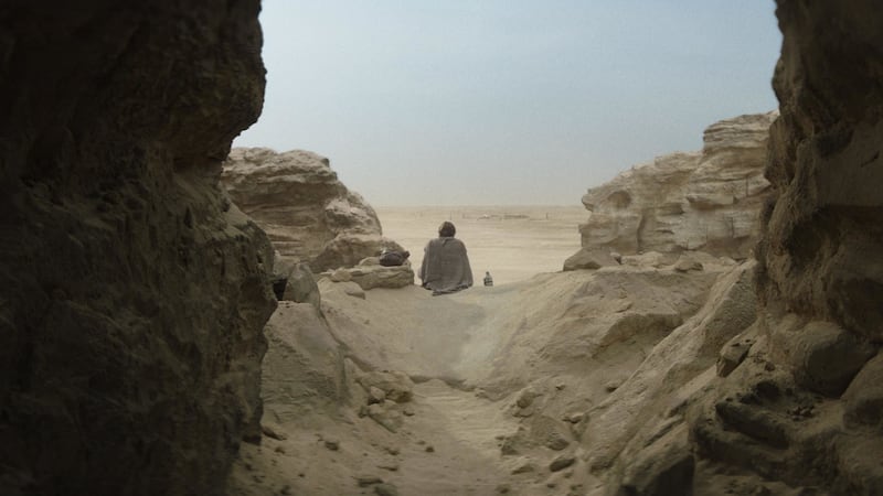 The Jedi Master admits ‘the fight is done, we lost,’ as he hides out in a secluded cave located in the desert.