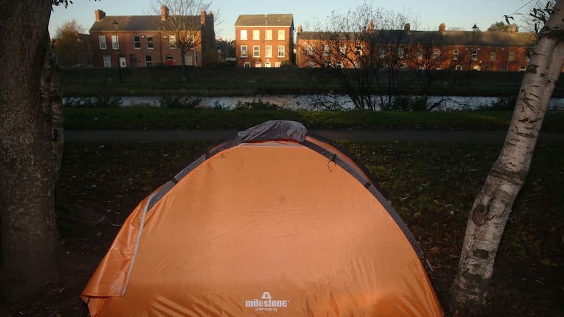 Homeless in Ireland
