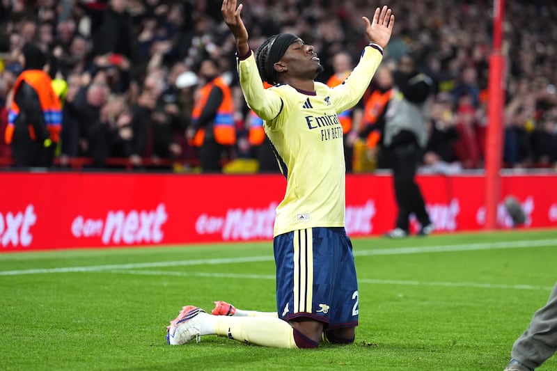 Mikel Arteta salutes ‘special’ Noni Madueke after late winner rescues Arsenal