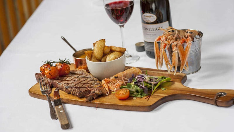 Up for grabs - lunch for four people at The Hillside in Hillsborough 