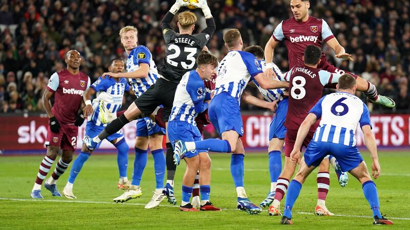 Brighton and West Ham cancelled each other out
