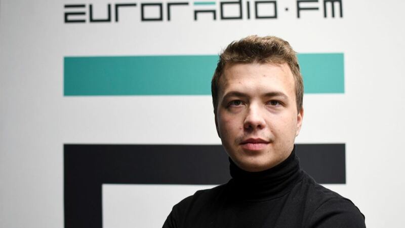 Belarus journalist Roman Pratasevich. Picture by&nbsp;Euroradio via AP