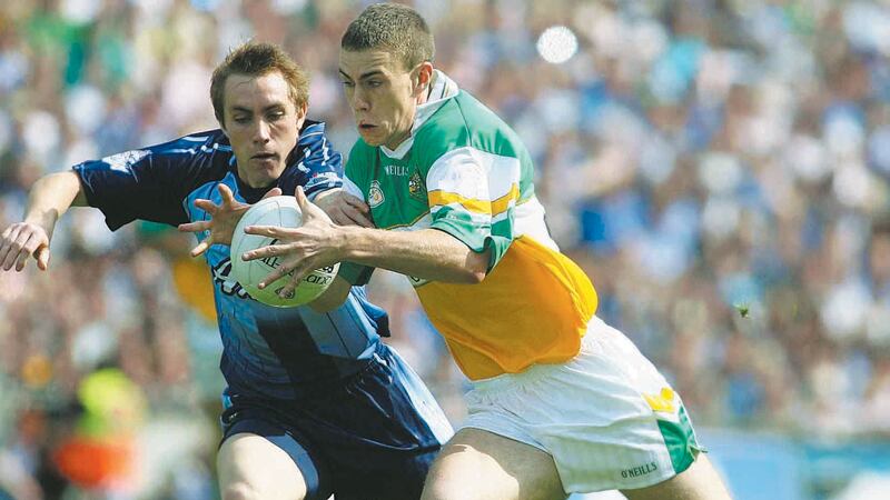 Niall McNamee was a key player for Offaly in Sunday's victory over Longford &nbsp;