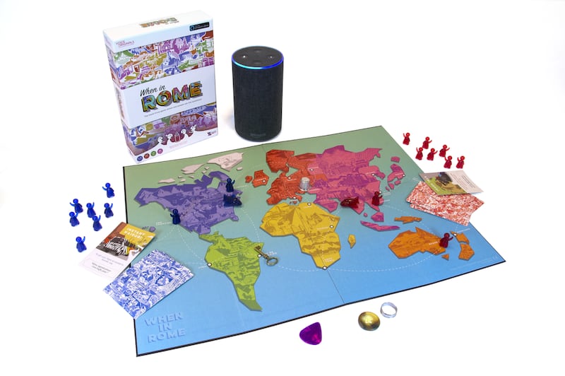 The When In Rome board game