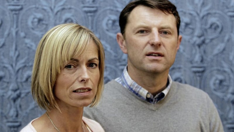 Kate and Gerry McCann, the parents of missing Madeleine McCann, who disappeared while on holiday in Portugal. Niall Carson/PA Wire. 