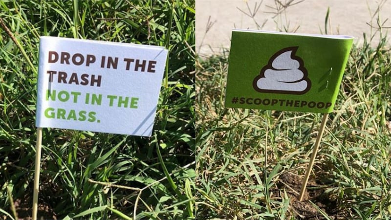 Officers in Springfield, Missouri, said it costs over £6,000 a year to clear up dog poo from the city.