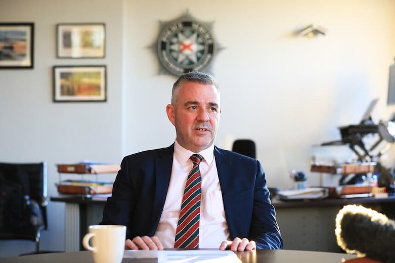 Liam Kelly, chairman of the Police Federation for Northern Ireland (Peter Morrison/PA)
