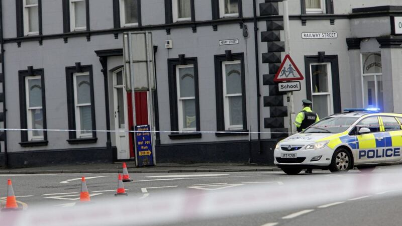 Police are investigating the sudden death of man in Ballymena. Picture by Ann McManus 