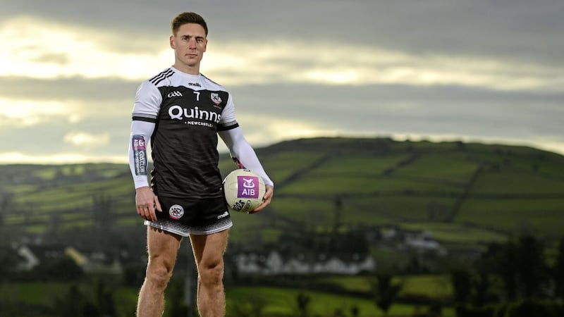 Aaron Branagan admits to savouring Kilcoo&#39;s Ulster and All-Ireland success last season but is aware that those feelings can be fleeting and is deteremined to add to that success Picture: Ramsey Cardy/Sportsfile 