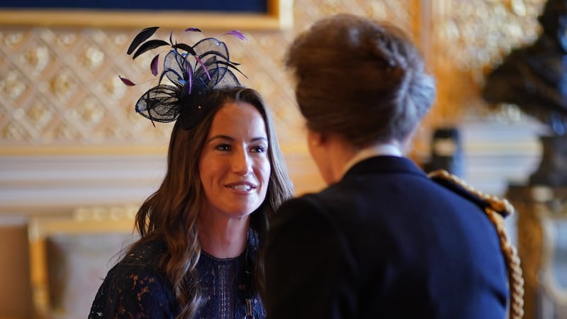 Maddie Hinch was made an OBE at Windsor Castle
