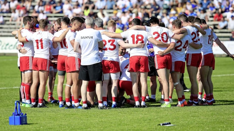 Tyrone face Cork on Saturday for a place in the Super 8s. Picture by Philip Walsh. 