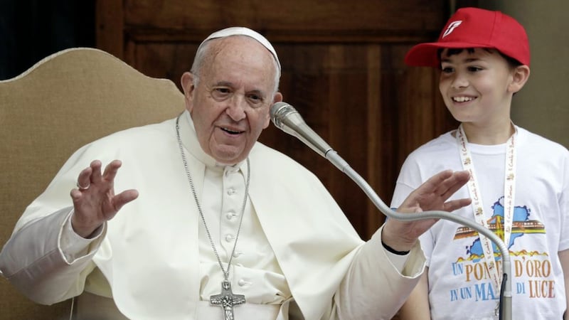 Pope Francis is familiar with the challenges facing the Amazon Catholic Church. Picture by AP Photo/Andrew Medichini