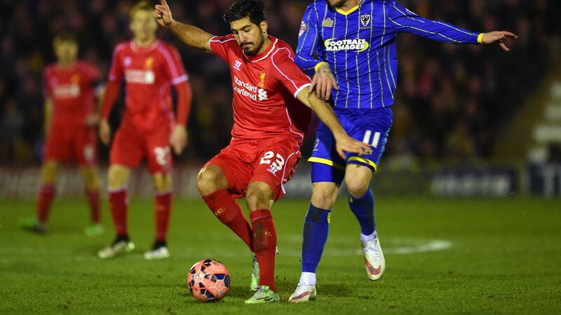 Liverpool's Emre Can resumed training this week after his injury lay-off &nbsp;
