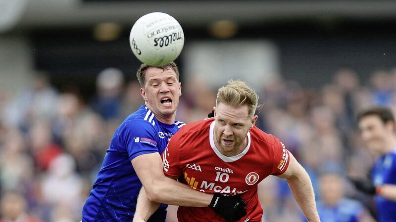 Ryan Wylie was one of Monaghan&#39;s top performers as they got the better of Tyrone in Sunday&#39;s dramatic Ulster Championship showdown at Healy Park. Picture by Mark Marlow 