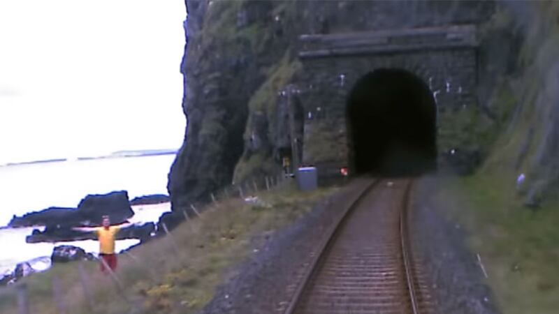 Attempts to warn the driver were made as the train entered the tunnel at Downhill&nbsp;
