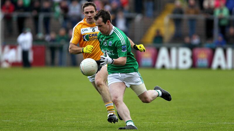 Tomas Corrigan notched seven points for Fermanagh against Galway on Sunday &nbsp;