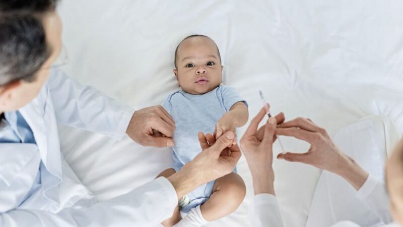 A baby must be at least eight weeks old before they can be vaccinated for whooping cough 