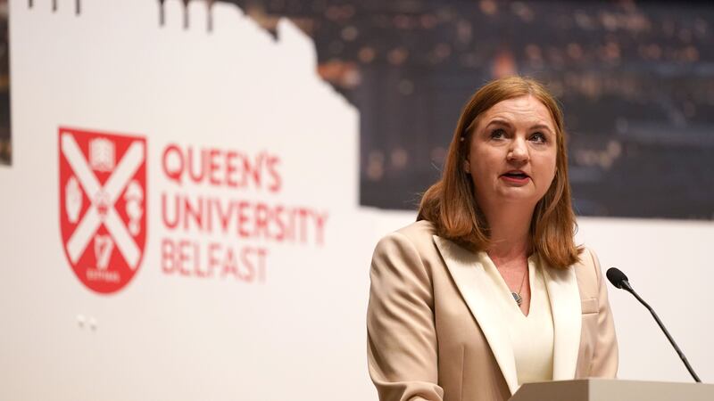 The head of the Northern Ireland Civil Service referenced an episode of the sitcom during a speech at the event at Queen’s University Belfast.