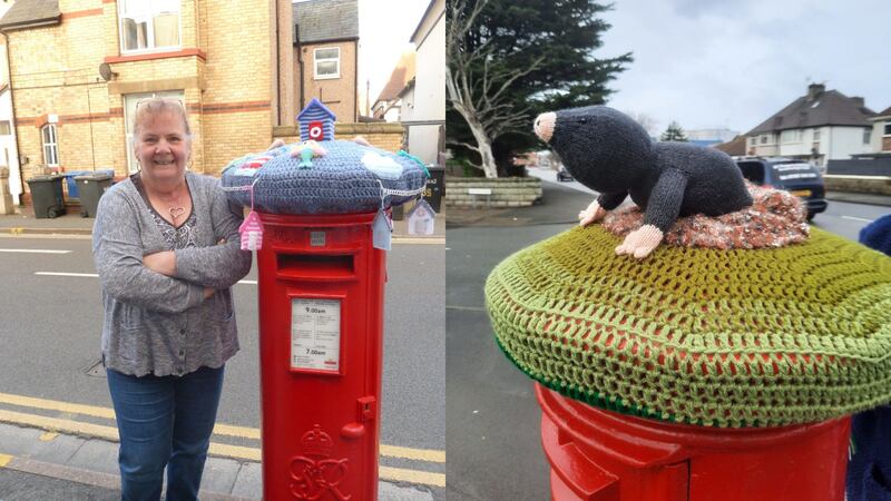 Rachel Williamson has been decorating the post boxes of Rhyl since the first lockdown in 2020.
