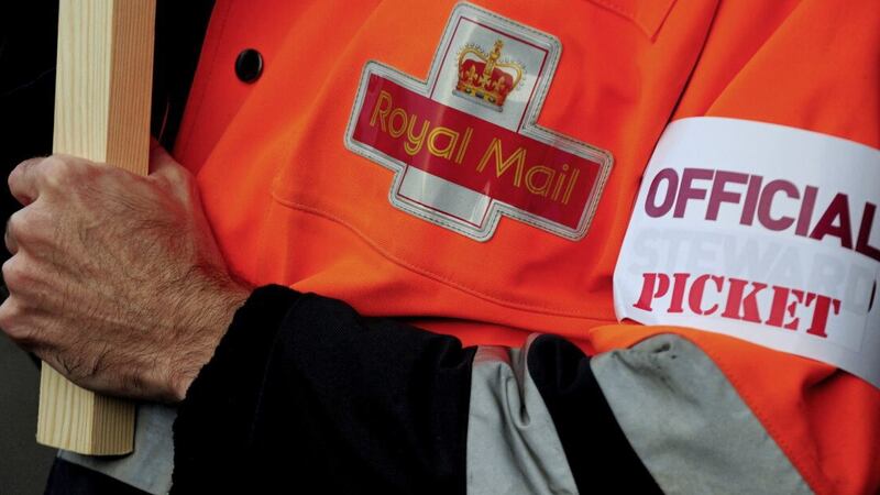 Royal Mail workers began a 48-hour walk-out yesterday with more strikes planned in the run-up to Christmas. Picture by Rui Vieira/PA Wirer 