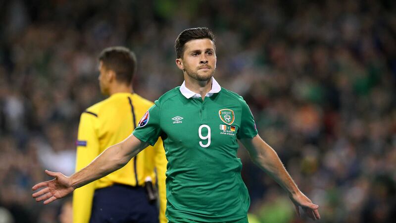 Shane Long was undoubtedly the star man at the Aviva Stadium <br />Picture: PA&nbsp;