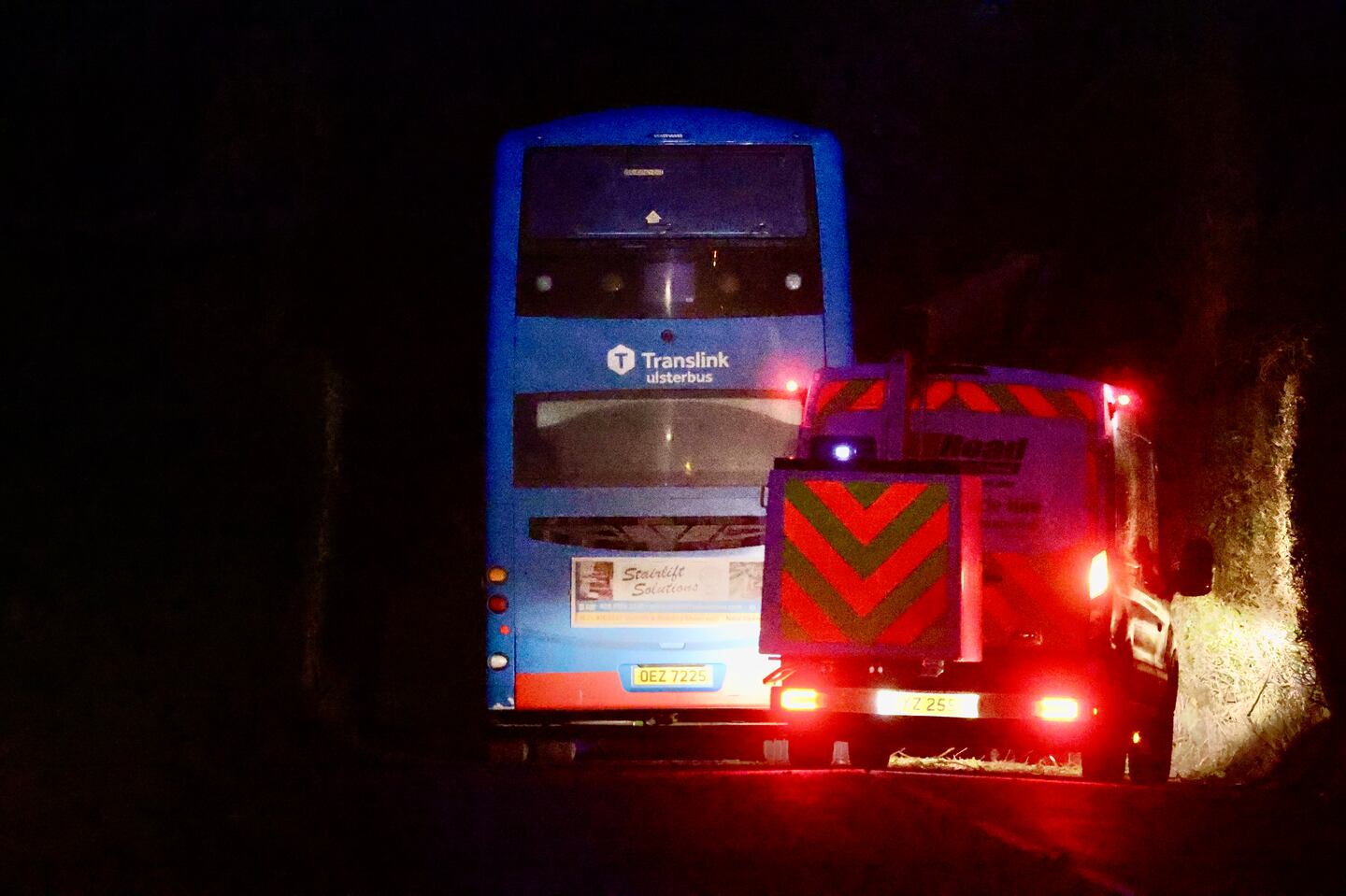 Two school children injured after bus collides with uprooted tree – The ...