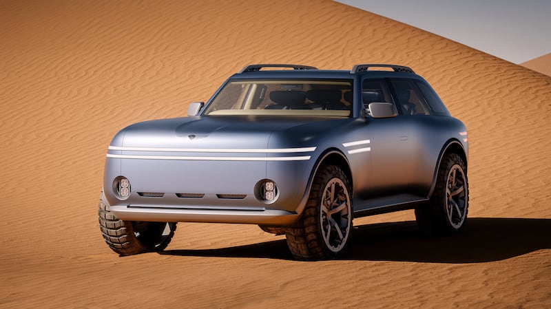 The X Gran Equator Concept is the firm’s take on the Land Rover Defender. (Genesis)