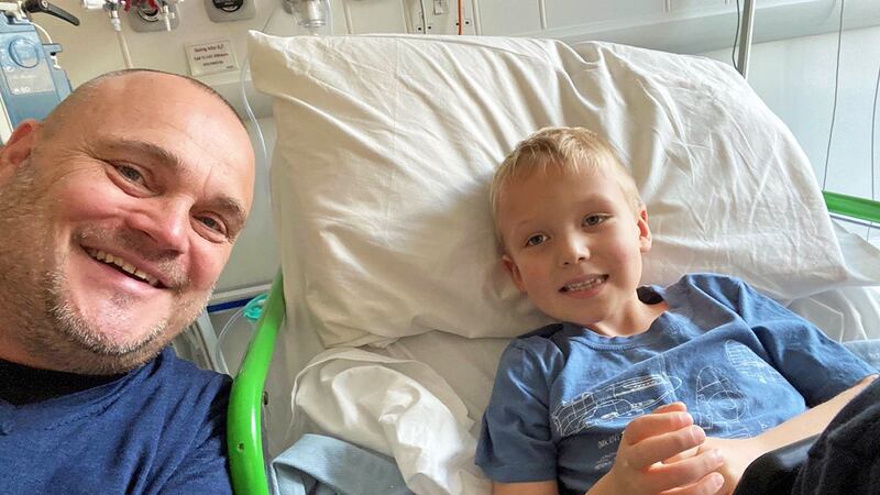 Finley was diagnosed with juvenile myelomonocytic leukaemia (JMML), a rare type of blood disorder that occurs in young children.
